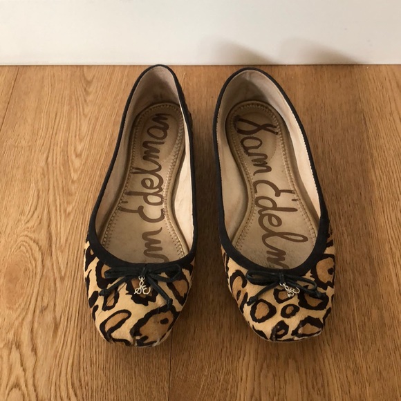Cheetah print flats